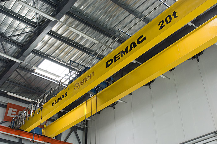 Double-girder overhead travelling crane 20 t